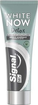 Actual product image Signal White Now Toothpaste Whitening Detox with Clay & Activated Charcoal 75ml (75 ml)