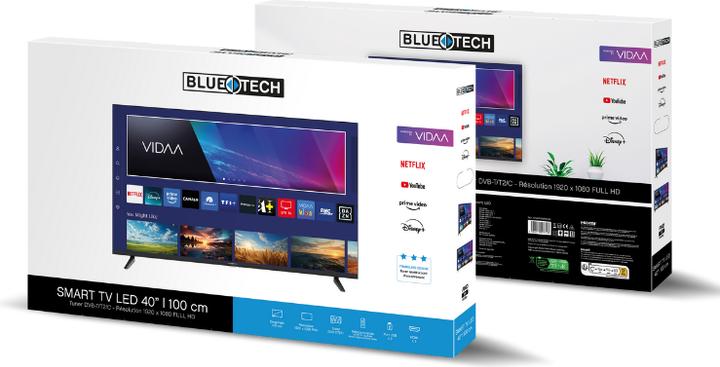 Produktbild Bluetech TVS40FHDBT01 Smart TV LED 40" (40", LED, Full HD)