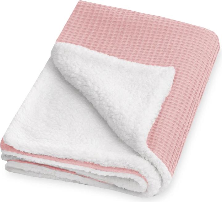 Waffle piqué blush