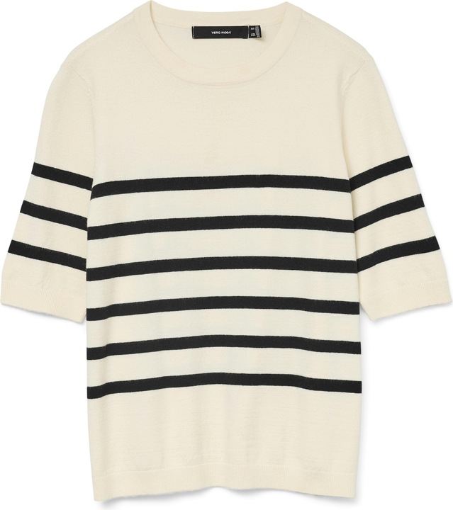 Vero Moda Vmsaba Plain Ss O-Neck Pullover Ga Noos