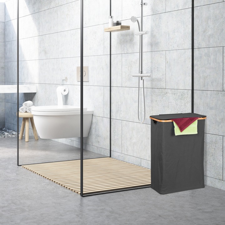 Actual product image Relaxdays Laundry basket (105 l)