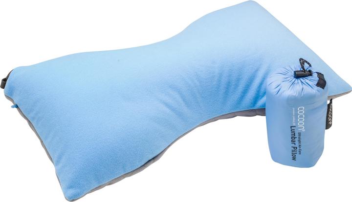 Immagine prodotto Cocoon Lumbar Support Pillow light-blue/grey (Cuscino per testa e collo)