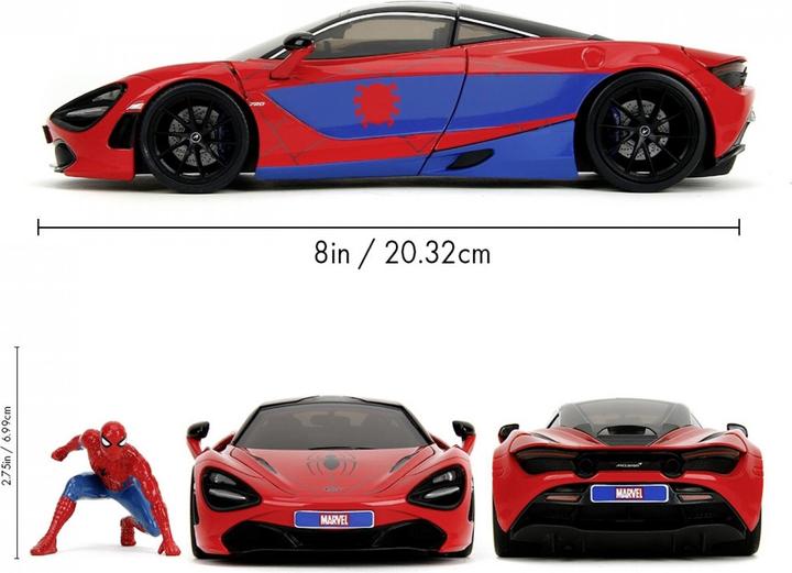 Productafbeelding Jada Marvel Spider-Man McLaren 720S 1:24