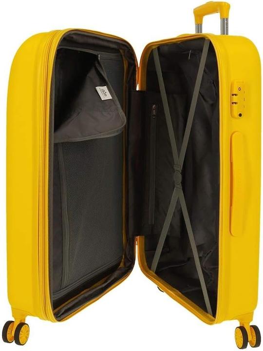 Actual product image Movom Medium Expandable Cabin Case with Combination Lock and Multidirectional Wheels (72 l)