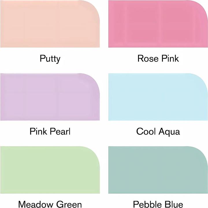 Actual product image Winsor & Newton Brush marker set 6pcs pastel colours (6x)