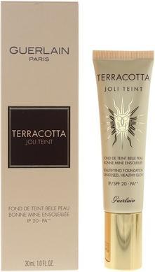 Actual product image Guerlain Terracotta Joli Complexion Ebony shining face base 30ml (Ebony)