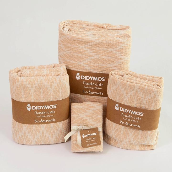 Didymos Mousseline Trias Zand (120 cm, 120 cm)