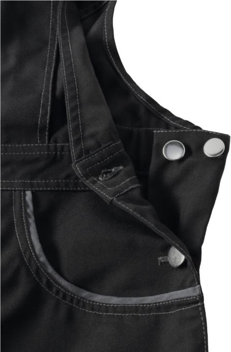 Produktbild Planam Latzhose grau/schwarz 46 (46)