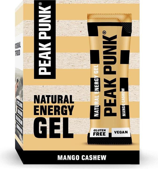 Image du produit Peak Punk Gel énergétique naturel (Mangue, 12 pcs, 300 g)