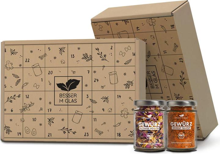 Produktbild Besser im Glas Gewürz Adventskalender