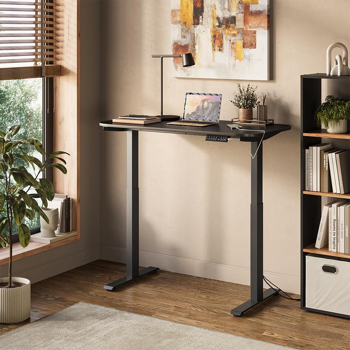 Produktbild Vicco Schreibtisch Elevate, Anthrazit/Schwarz, 180 x 57.5 cm (120 x 60 x 120 cm)