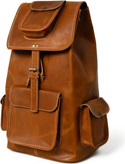 Actual product image Only-Bags.Store Earthtone trekking buffalo rucksack