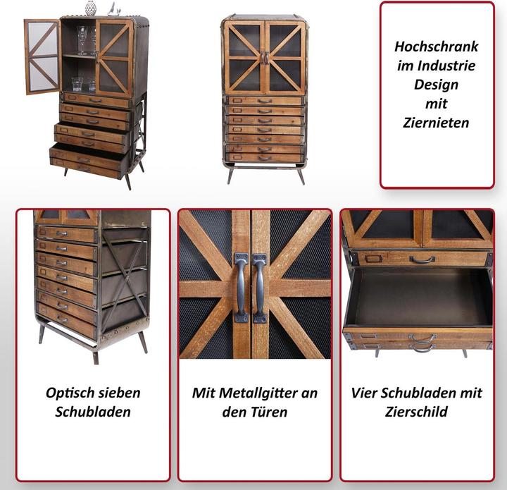 Produktbild MCW F91-W-K (126 x 38 x 128 cm)