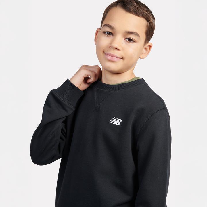 Produktbild New Balance B French Terry Small Logo Crew (128)