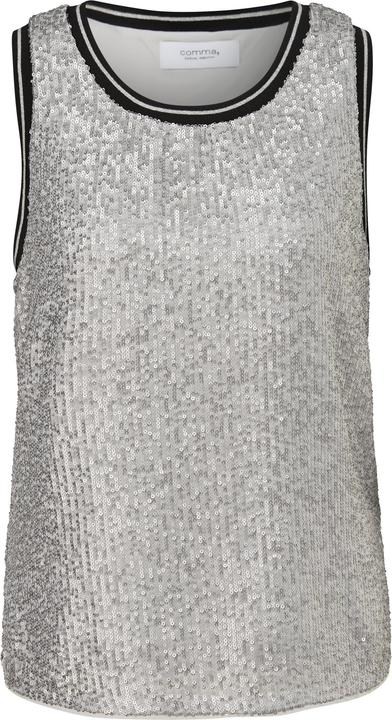 Actual product image Comma Bluse Blusentop mit Pailletten (44)