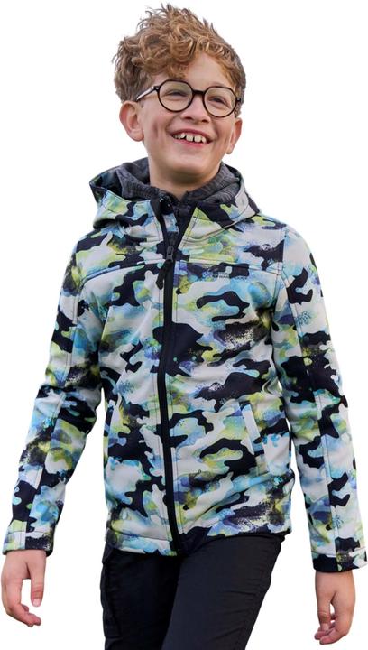 Immagine prodotto Mountain Warehouse Exodus Giacca Soft Shell Stampato Bambini (146, 152)