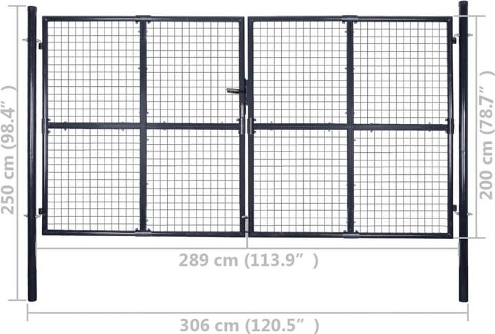 Produktbild vidaXL Gartentor