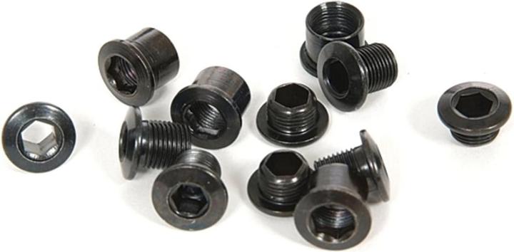 Truvativ Kettingringbouten M8.5, staal 4. st.