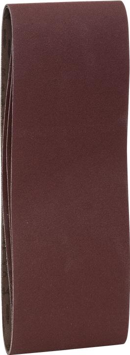 Image du produit Bosch Zubehör Set de 3 bandes abrasives pour ponceuses à bande, qualité rouge K = 150 (P150)