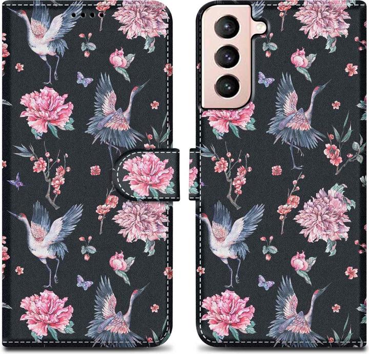 Kranich & Blumen No. 9