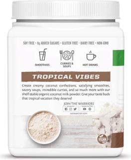 Image du produit Sunwarrior Poudre de lait de coco (Noix de coco, 1 pcs, 358 g)