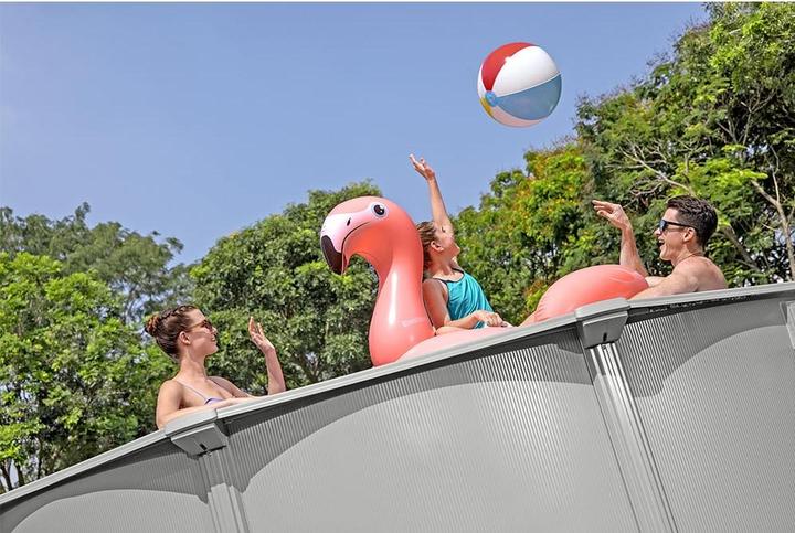 Actual product image Bestway Hydrium 4.57 m x 1.22 m Round St eel Wall Above Ground Pool Set (Ø 457 x 122 cm)