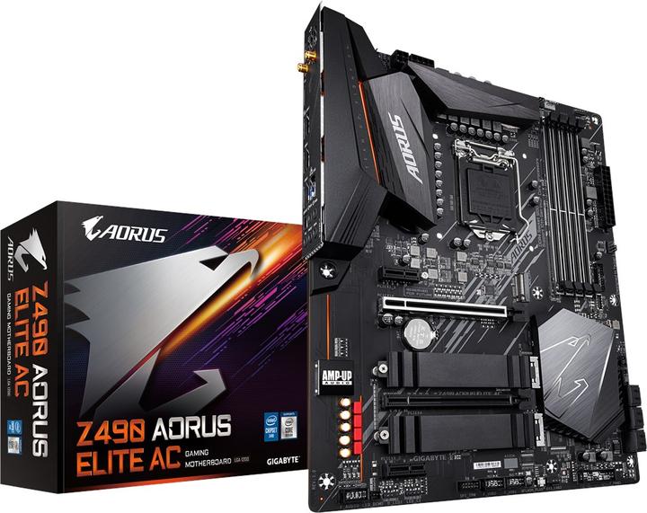 Produktbild Gigabyte Z490 Aorus Elite AC (LGA 1200, Intel Z490, ATX)