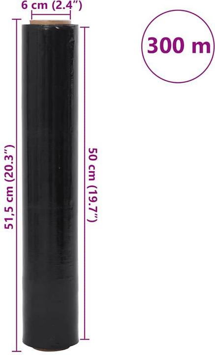 Actual product image vidaXL Stretchfolie (2 pcs.)