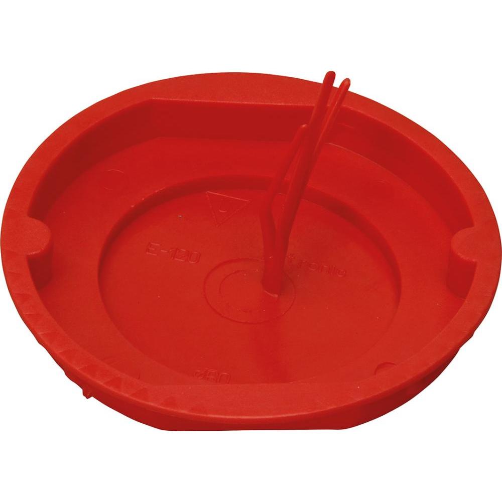 Kopp, Abzweigdose, Signaldeckel für Schalterdose, Isolierstoff, Farbe: rot