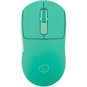 Fury Mysz Dla Graczy Tanto T4 Wireless Bezprzewodowa 12000dpi Miętowa Gamingowa (Kabellos), Maus, Grün
