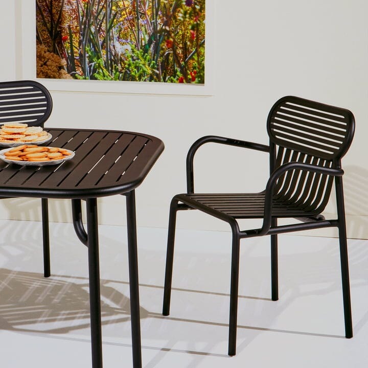 Image du produit Petite Friture Week-end Fauteuil de jardin Bridge avec accoudoirs