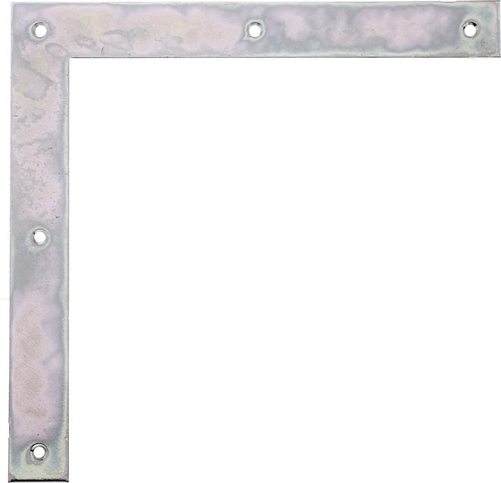 Produktbild GAH Tor-Winkel Breite 30 mm Länge 250 x 250 mm Stahl galvanisch gelb verzinkt (10 Stk.)