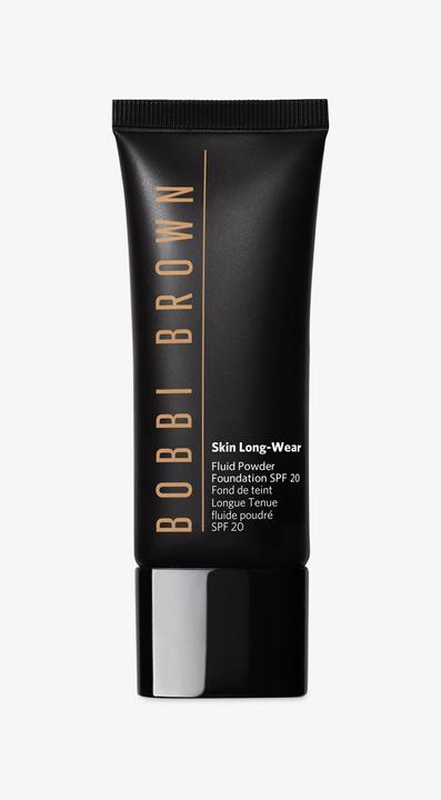 Actual product image Bobbi Brown Skin Long Wear Powder Foundation Sun Protection Factor 20 Golden (W-074 Golden)