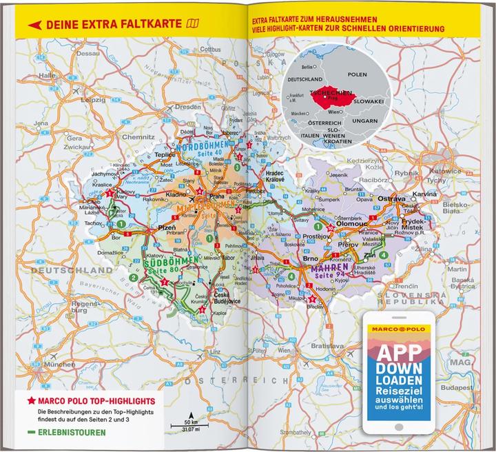 Image du produit Reiseführer Tschechien (Allemand, Kilian Kirchgessner, 2023)