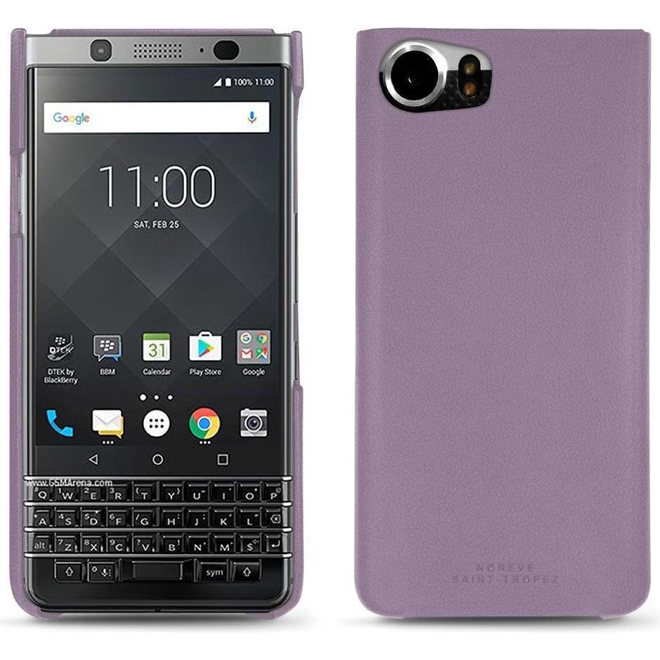 Thumbnail - Noreve Lederschutzhülle (Blackberry KEYone), Smartphone Hülle, Violett