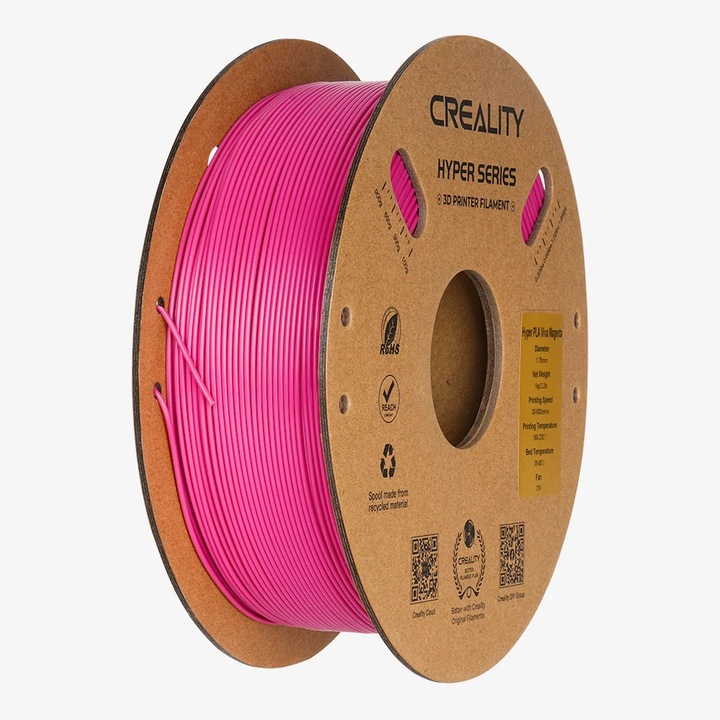 Actual product image Creality Hyper 1.75mm PLA 3D Printing Filament 1kg (PLA, 1.75 mm, 1000 g, Rose)