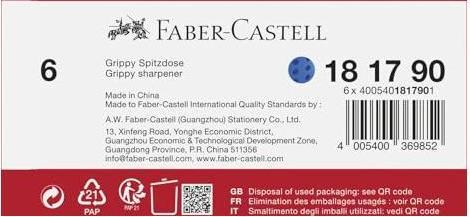 Immagine prodotto Faber-Castell Spitzer Grippy blau
