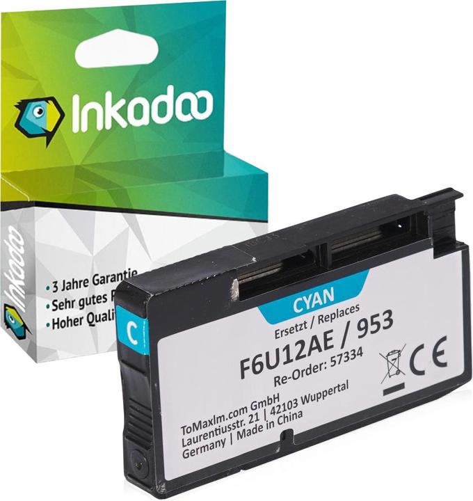 Immagine prodotto Inkadoo Inchiostro compatibile per HP OfficeJet Pro 8718 (C)