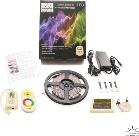 Lumina Swiss Kit de bande LED multicolore 10m Pure Indoor Smartphone (1000 cm, Intérieur)
