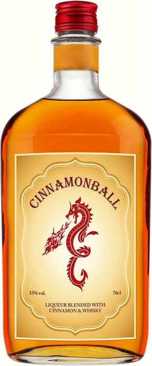 Actual product image Fireball Liqueur with cinnamon & whisky (1 x 70 cl)