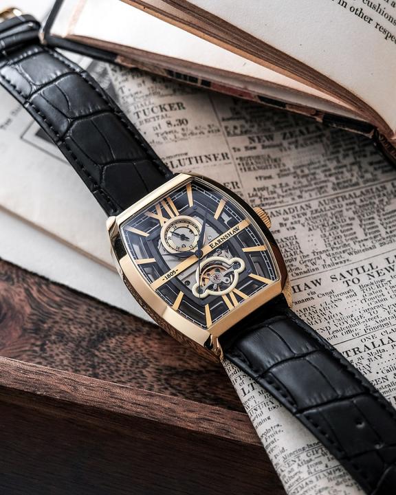Produktbild Thomas Earnshaw ES-8111-02 Herrenuhr Holborn Skeleton Automatik 40mm 5ATM (Analoguhr)