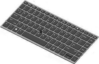Produktbild HP Kybd Sr Bl 14W Nrl