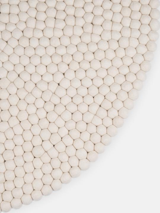 Actual product image Myfelt Linéa Felt Ball Rug (90 x 90 cm)