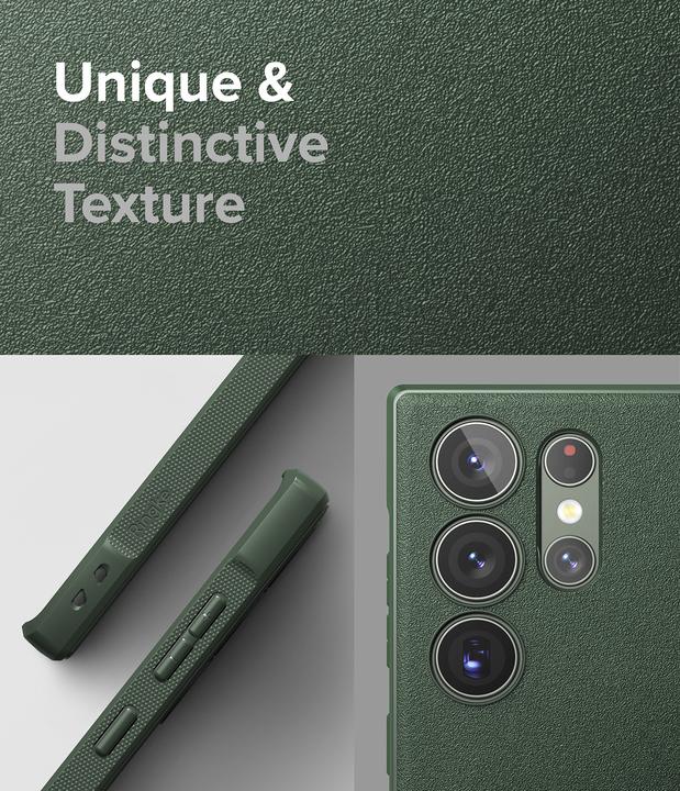 Image du produit Ringke Housse de protection Onyx Case pour Samsung Galaxy S23 Ultra Vert foncé (Samsung Galaxy S23 Ultra)
