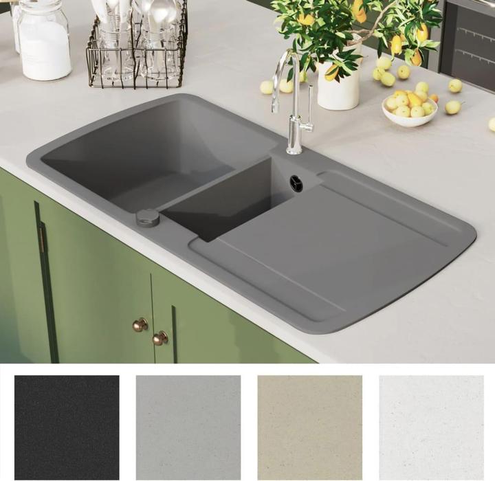 Image du produit VidaXL Mattayus (Evier encastré, 50 cm, 96 cm)