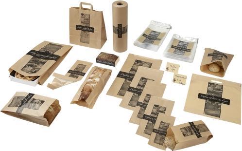 Produktbild Antalis Plastikbeutel 250x330/50mm Duft von Brot Roggenbrot 1000 Stück - (1000 Stk.)