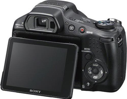 Actual product image Sony DSC-HX200V, 18 MP, 30x WW zoom, 3D, GPS, FullHD (1/2,3'')