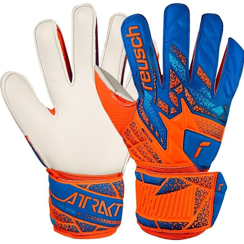 Reusch, Handschuhe, Football Attrakt Solid, Orange, (7.5)