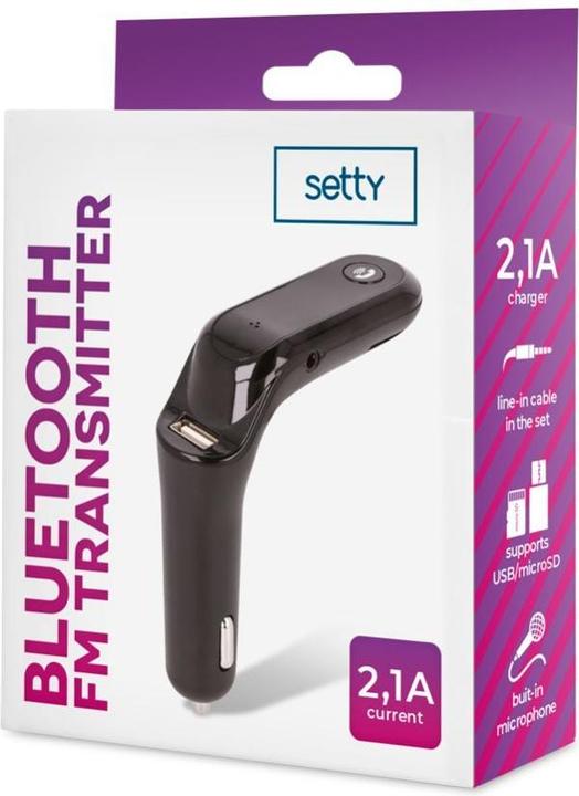 Immagine prodotto Setty Trasmettitore FM bluetooth TFM-02