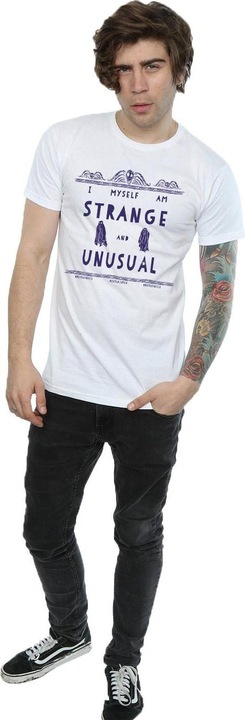Actual product image Beetlejuice Mens Strange And Unusual T-Shirt (L)